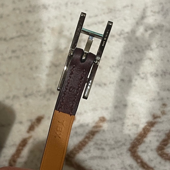 Hermes Black and Silver Double Wrap Bracelet - Picture 2 of 5